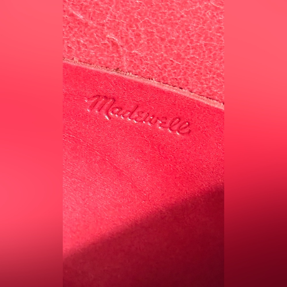 Madewell Red Crossbody Bag - Picture 6 of 13